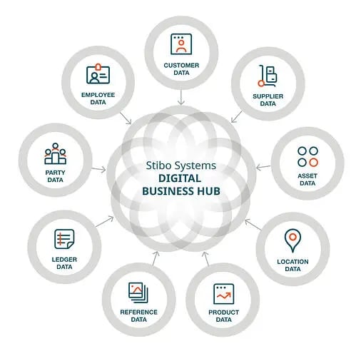 digital business hub shapes the data foundation for success