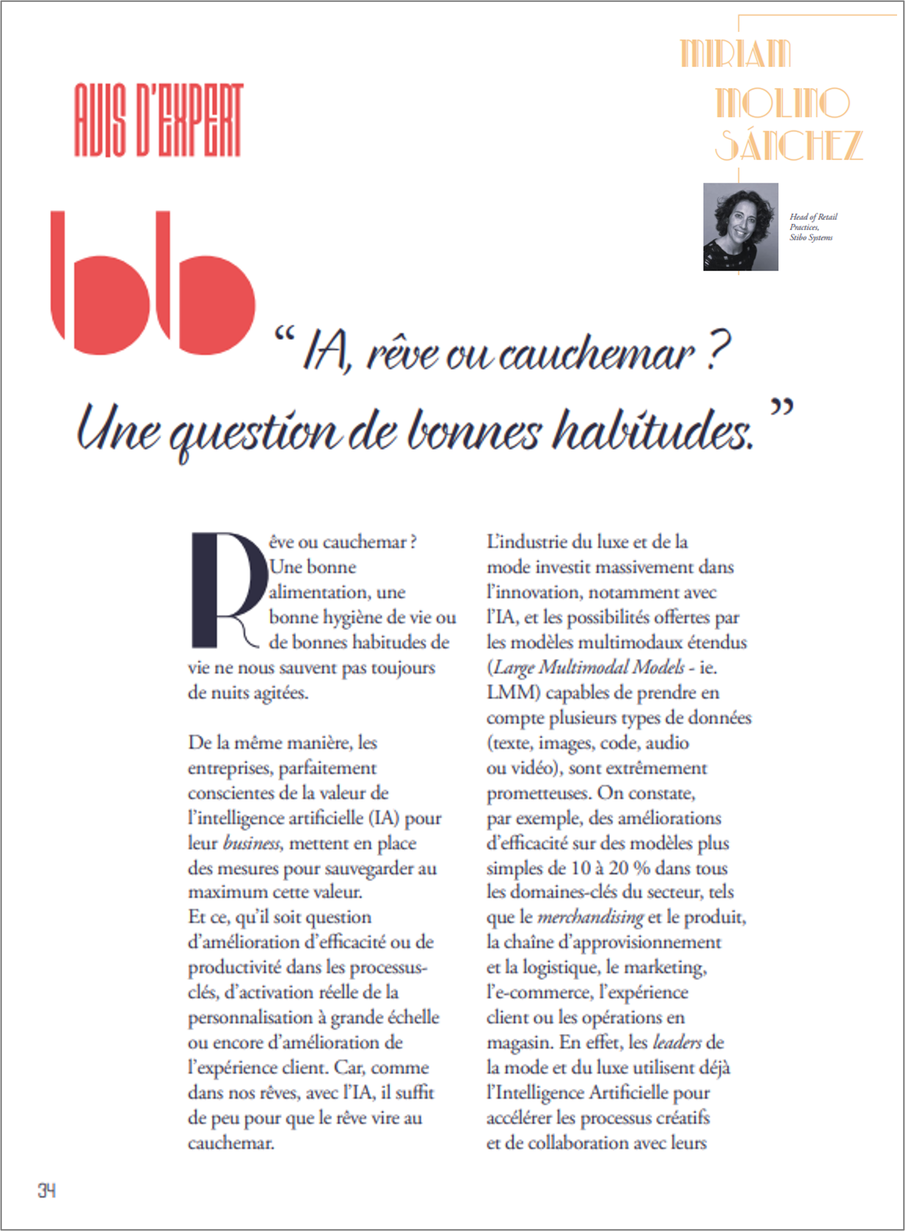 Interview Avis d expert - Stibo Systems
