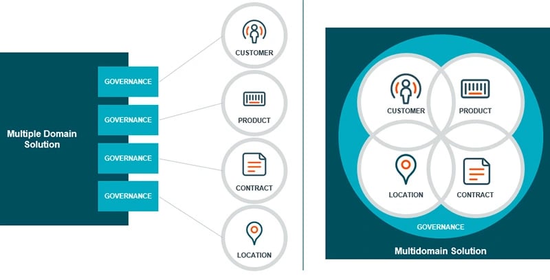 Multidomain master data governance