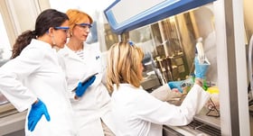 Life Science - Life sciences industry image of female scientists in a lab
