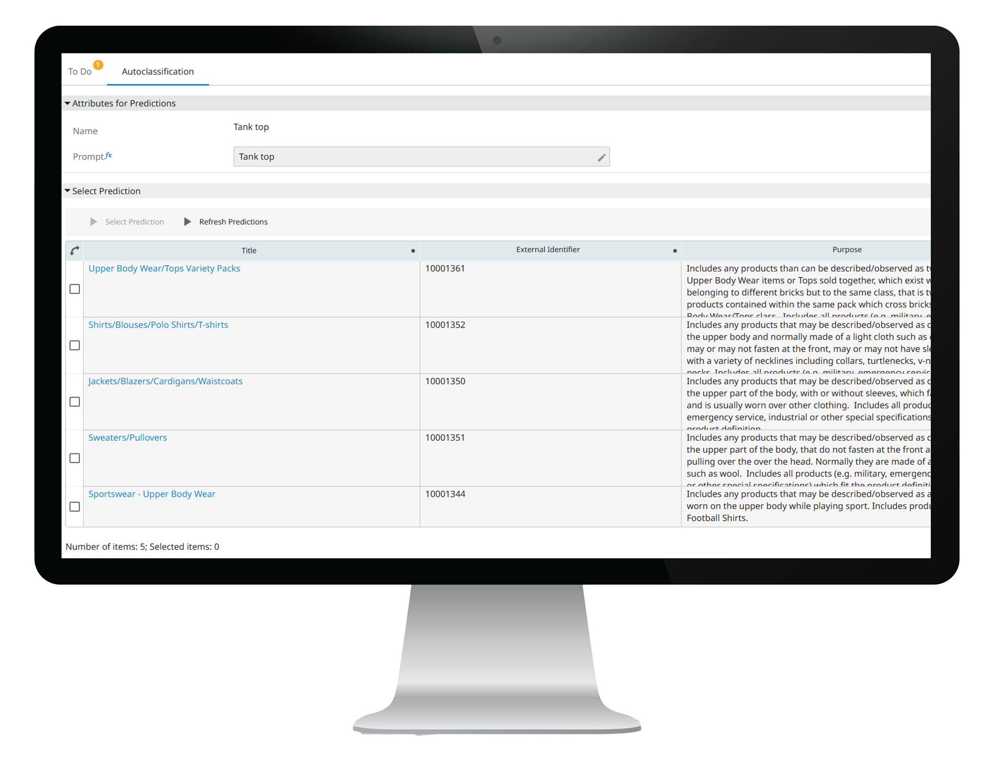AI_AutoClassificationPredictionforProducts-screen