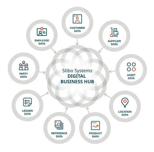digital business hub shapes the data foundation for success