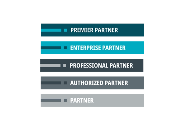 consulting partners: diamond partner, platinum partner, gold partner, certified partner