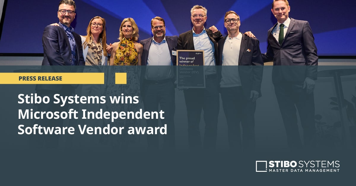 Stibo Systems wins Microsoft Independent Software Vendor award