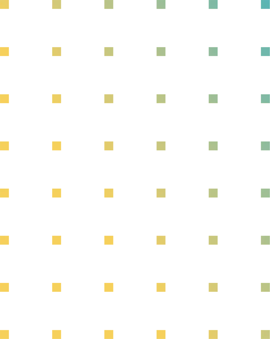 Dots in a grid for visual effect