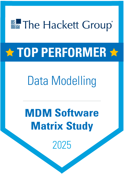 Hackett MDM data modelling badge