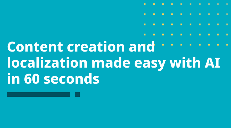 Generative AI made simple in 60 seconds